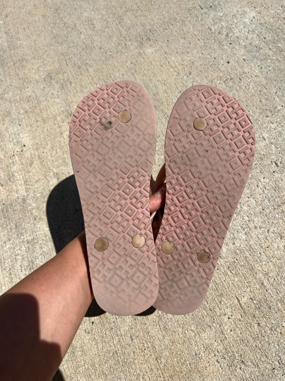 Tory Burch Blush Pink Flip Flops size 7 - Picture 5 of 6